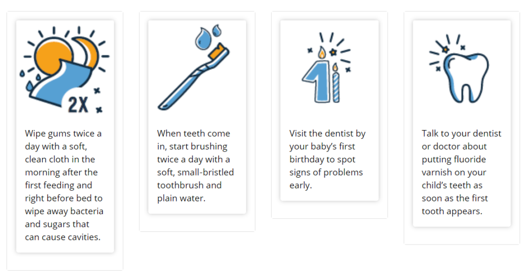 How To Brush A Baby's Teeth - Partnership For Children Of Cumberland County